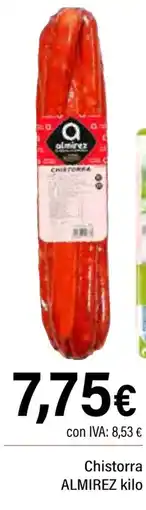 Cash Ifa ALMIREZ Chistorra oferta