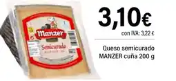 Cash Ifa MANZER Queso semicurado cuña oferta