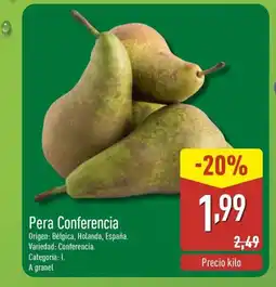 ALDI Pera Conferencia oferta