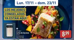ALDI SPECIAL Lomo de bacalao oferta