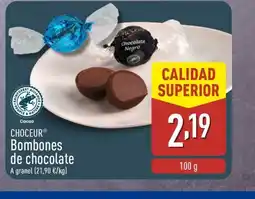 ALDI CHOCEUR Bombones de chocolate oferta