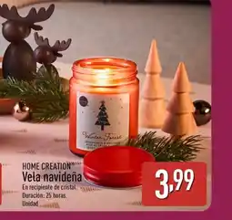 ALDI HOME CREATION Vela navideña oferta