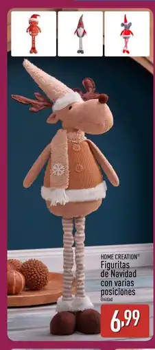 ALDI HOME CREATION Figuritas de Navidad con varias posiciones oferta