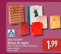 ALDI HOME CREATION Bolsas de regalo oferta