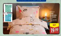 ALDI NOVITESSE Funda de edredón de franela oferta