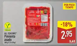 ALDI ALL SEASONS Pimiento asado oferta
