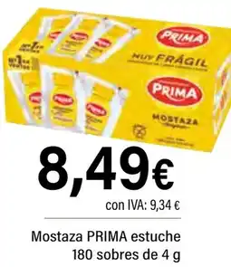 Cash Ifa PRIMA Mostaza estuche oferta