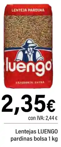 Cash Ifa LUENGO Lentejas pardinas oferta