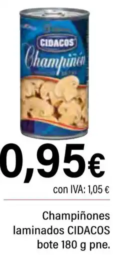 Cash Ifa CIDACOS Champiñones laminados oferta