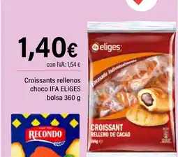 Cash Ifa IFA ELIGES Croissants rellenos choco oferta