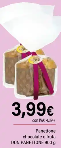 Cash Ifa DON PANETTONE Panettone chocolate o fruta oferta