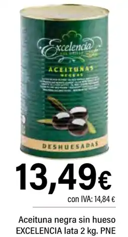 Cash Ifa EXCELENCIA Aceituna negra sin hueso oferta