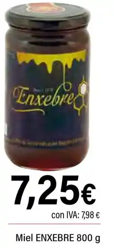 Cash Ifa ENXEBRE Miel oferta