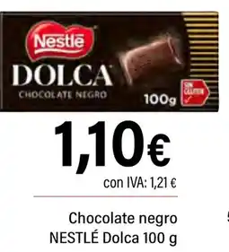 Cash Ifa NESTLÉ Chocolate negro Dolca oferta