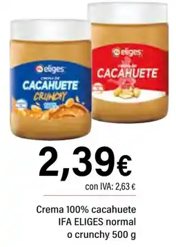 Cash Ifa IFA ELIGES normal o crunchy oferta
