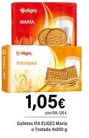 Cash Ifa IFA ELIGES Galletas María o Tostada oferta
