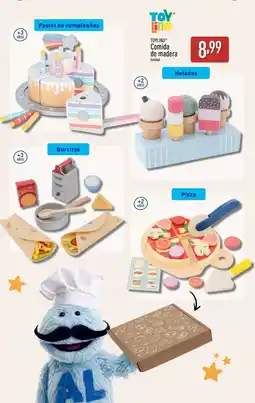 ALDI Toylino - comida de madera oferta