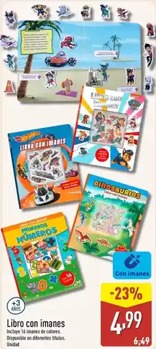 ALDI Libro con imanes oferta