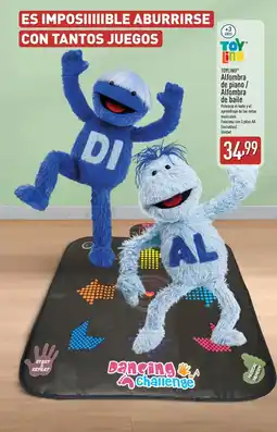 ALDI Toy lino - alfombra de piano / alfombra de baile oferta