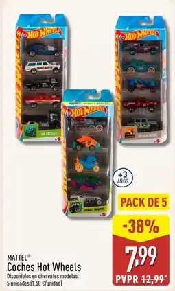 ALDI Mattel - coches hot wheels oferta