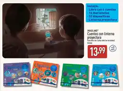 ALDI Imagiland - cuentos con linterna proyectora oferta
