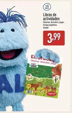 ALDI Libros de actividades oferta