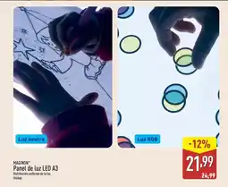 ALDI Maginon - panel de luz led a3 oferta