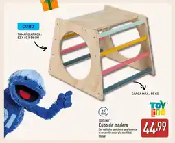 ALDI Toylino - cubo de madera oferta