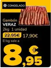 Supeco Veraz - gambón oferta