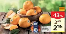 Caprabo Terres de l'ebre - mandarines oferta