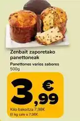 Supeco Panettones varios sabores oferta