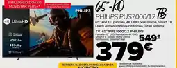 Supeco Philips - 65 ko pus7000/12 oferta