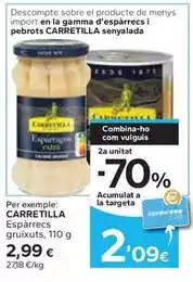 Caprabo Carretilla - espàrrecs gruixuts oferta
