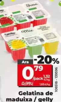 Dia Dia caprichoso - gelatina de fresa / gelly panaché oferta