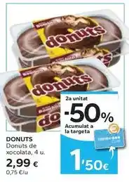 Caprabo Donuts de xocolata oferta