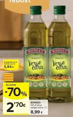 Caprabo Borges - oli d'oliva verge extra oferta