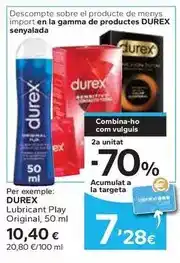 Caprabo Durex - lubricant play original oferta