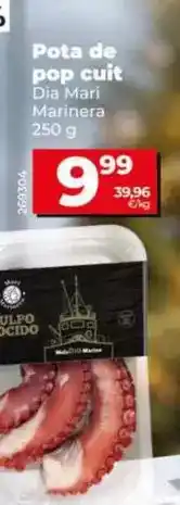 Dia Dia mari marinera - pata de pulpo cocido oferta