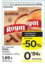 Caprabo Royal - natillas casolanes oferta