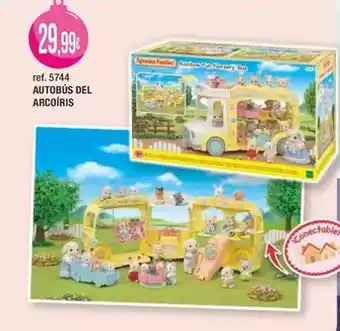 Sylvanian families - autobus del arcoiris