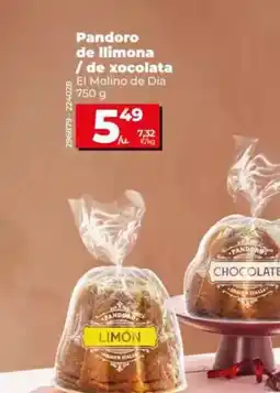 Dia El molino de dia - pandoro de limon / de chocolate oferta