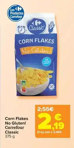 Carrefour classic - corn flakes no gluten!