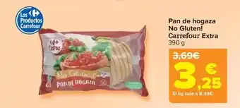 Carrefour extra - pan de hogaza no gluten!