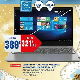 Ordenador portátil lenovo