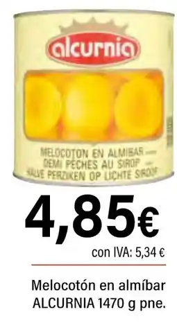 Cash Ifa ALCURNIA Melocotón en almíbar oferta