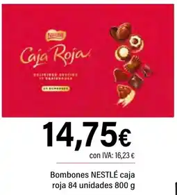 Cash Ifa NESTLÉ Bombones caja roja 84 oferta