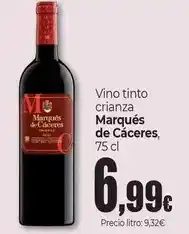 Unide Market Marqués de cáceres - vino tinto crianza oferta