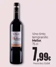 Unide Market Melior - vino tinto tempranillo oferta