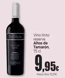 Unide Market Altos de tamarón - vino tinto reserva oferta