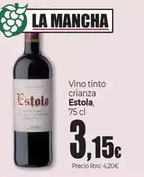 Unide Market Estola - vino tinto crianza oferta